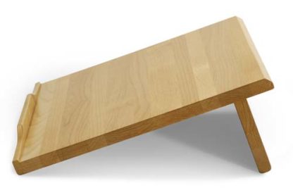Ergo Desk | Natural Finish | Product Dimensions: 17" width x 14¾" depth